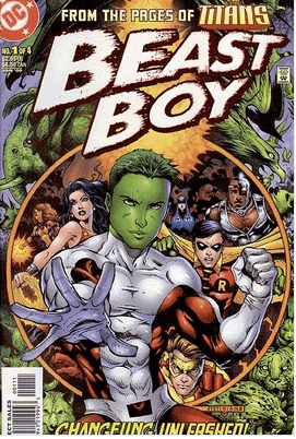 BEAST BOY #1#2#3#4 - DC COMICS (2000)