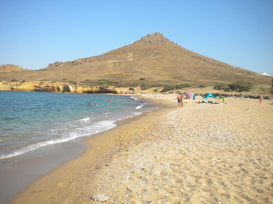 Paros spiaggia di Tsoukalia