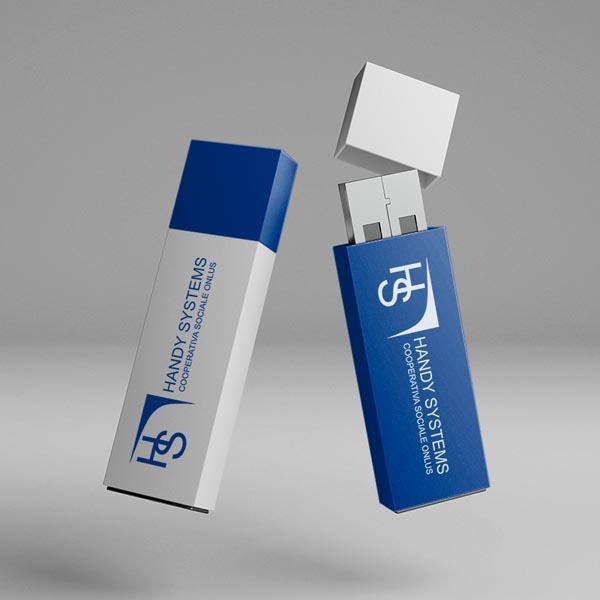 PEN DRIVE CON SCRITTA PERSONALIZZATA