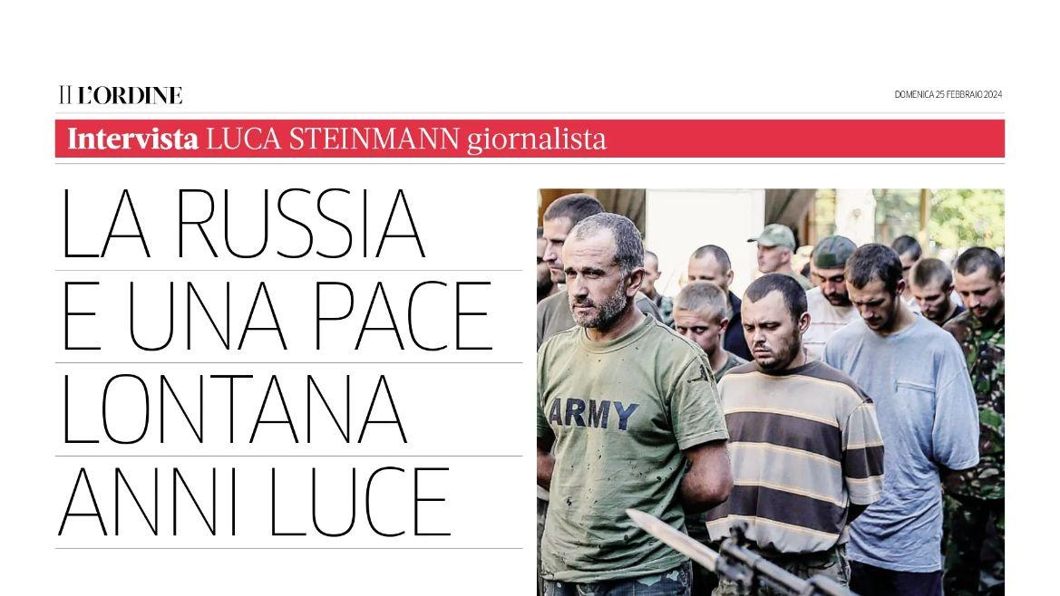 La Russia e una pace lontana anni luce - Intervista a Luca Steinmann