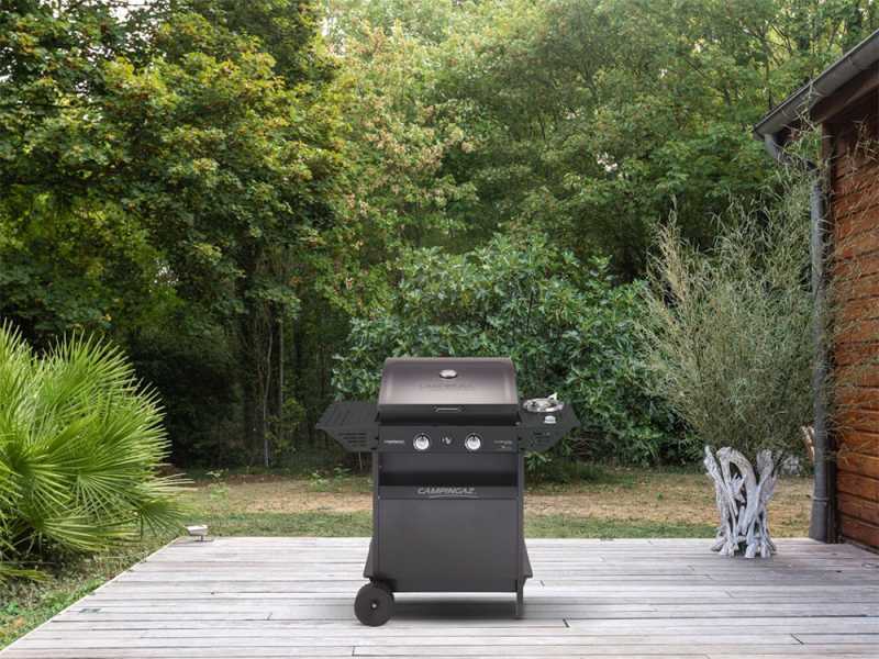 1014302- CAMPINGAZ BARBECUE GAS pietra lavica XPERT 200 LS PLUS