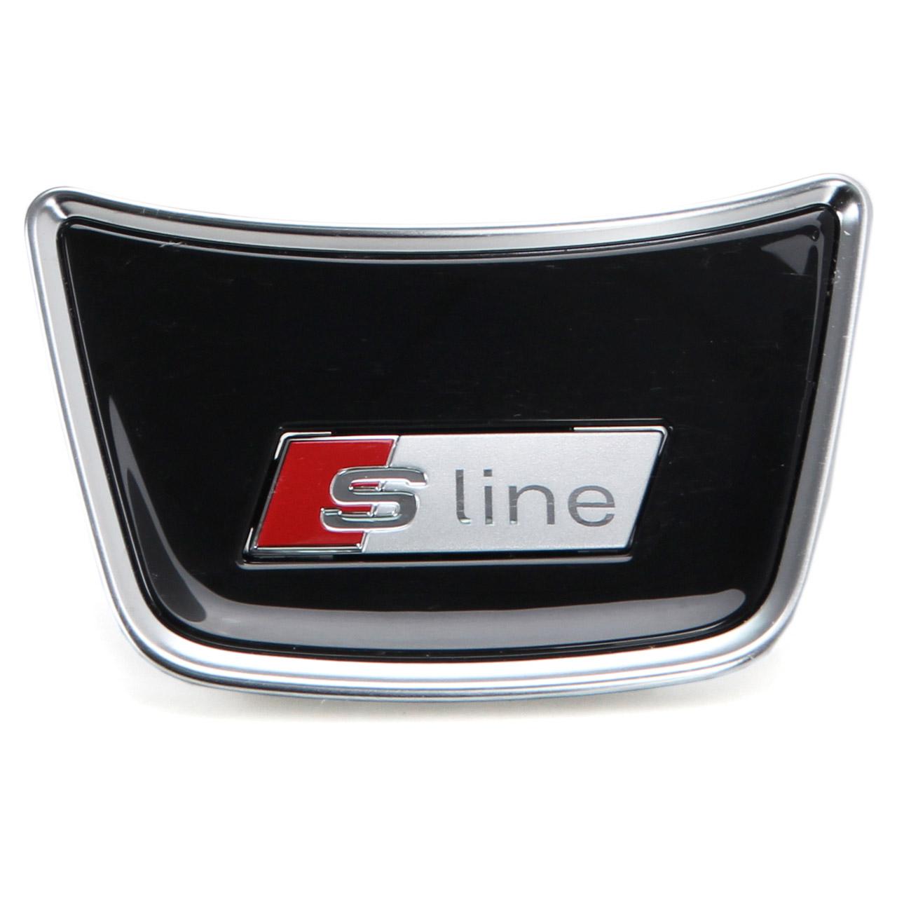 Clip copertura S-line volante colore nero lucido originale Audi A1 8X/A6 4G/A7 4G/A8 4H