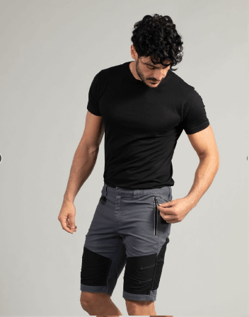 Pantalone Shorts Man multitasche elasticizzato