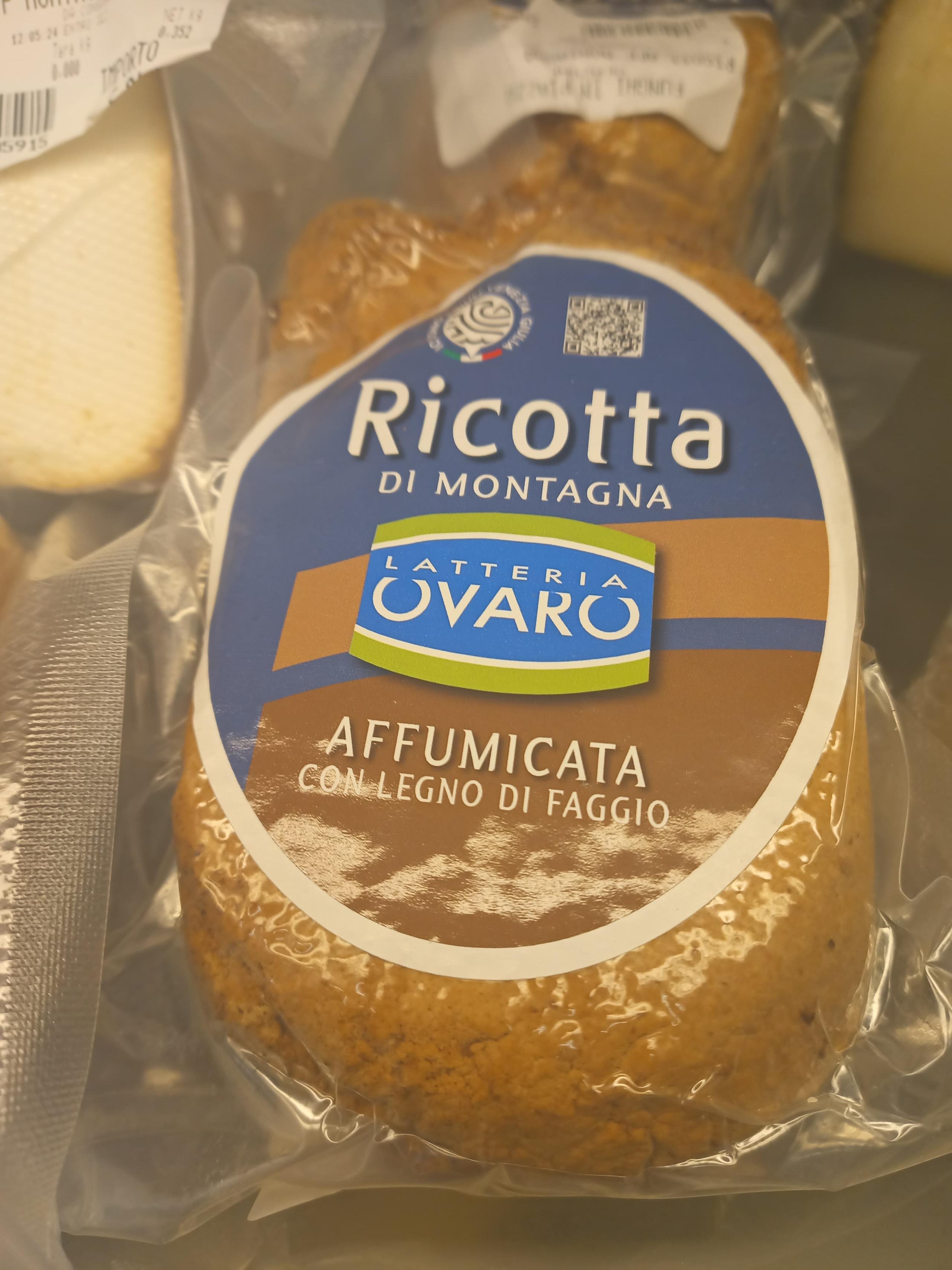 Ricotta affumicata Ovaro