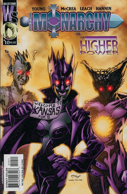 MONARCHY #10#11#12 - DC COMICS (2002)