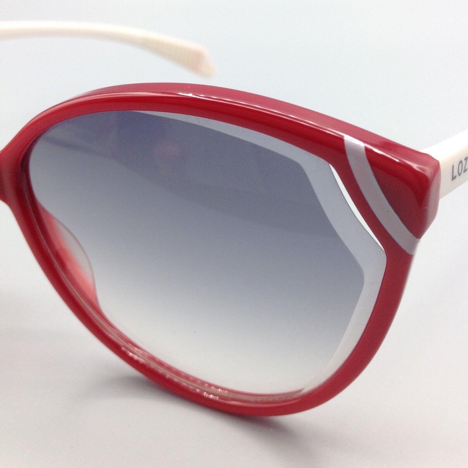Occhiale da sole LOZZA mod. ACAPULCO vintage red frame made in Italy Sunglasses