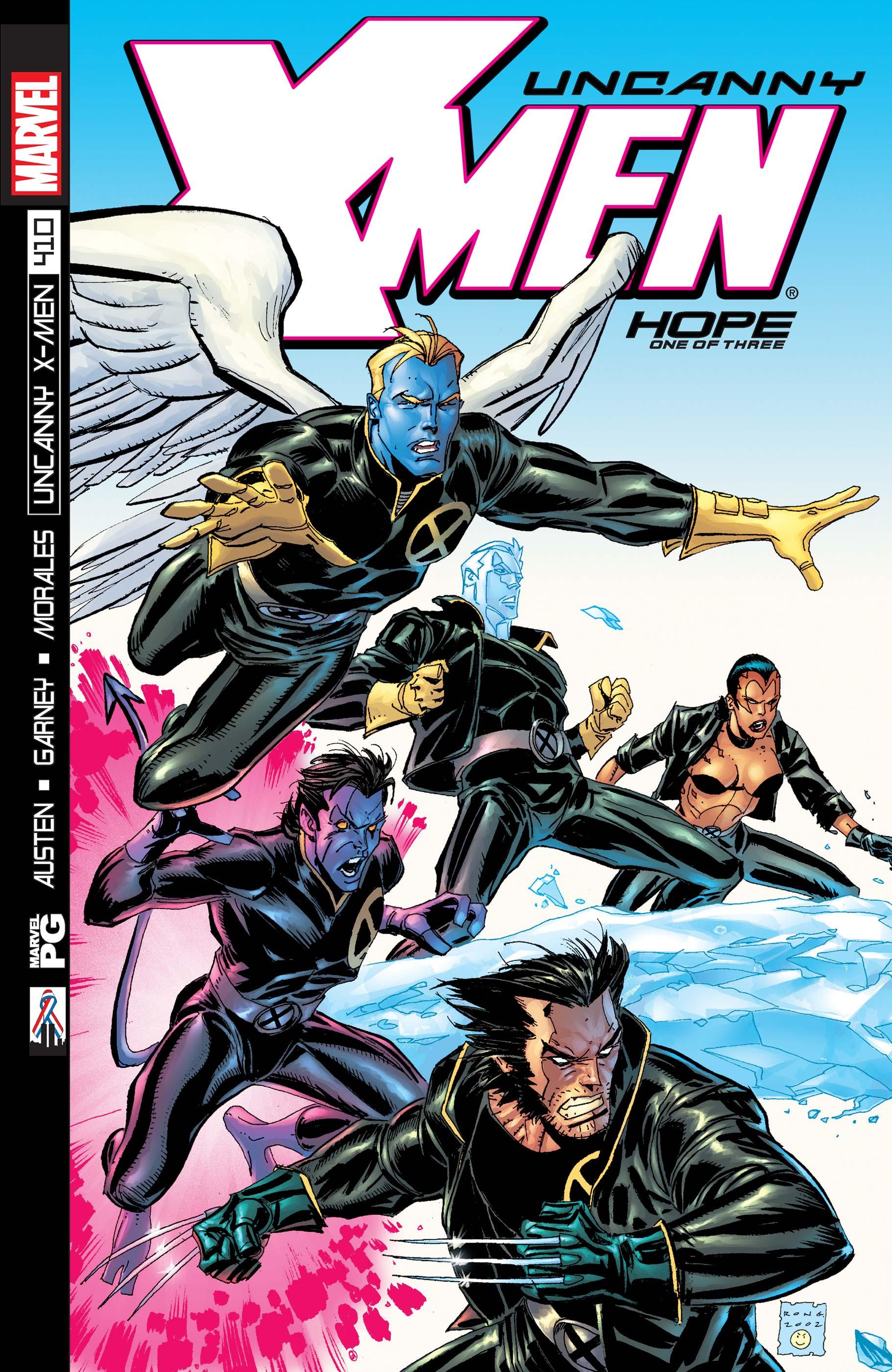 UNCANNY X-MEN #410#411#412#413 - MARVEL COMICS (2002)