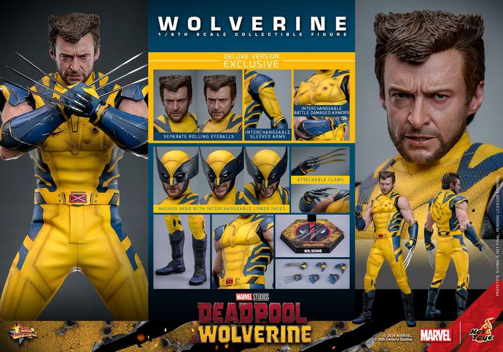 Hot Toys WOLVERINE Deadpool DELUXE 1/6 Action FIGURE Doll