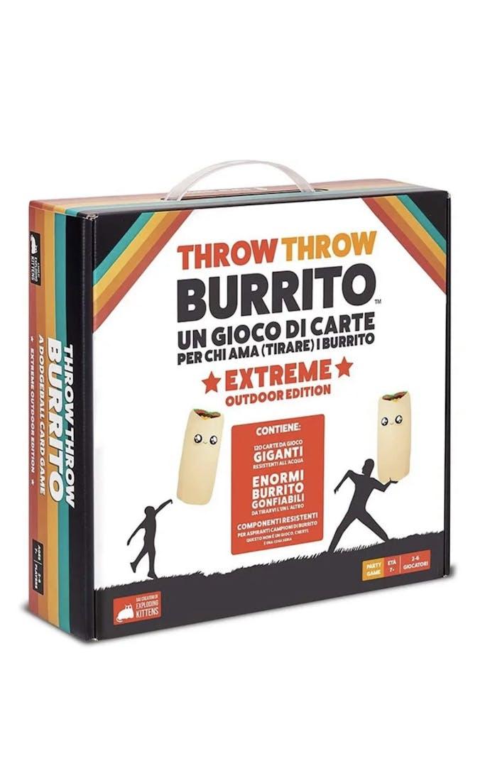 Throw Throw Burrito - Extreme Outdoor Edition