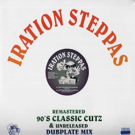 Iration Steppas - Hard Time Pressure In A Babylon DUBQUAKE RECORDS 12 inch