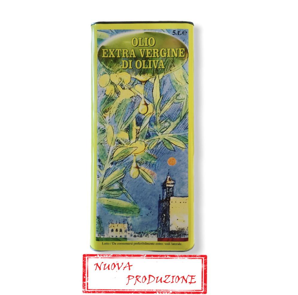 Olio Extravergine di oliva - Coratina - L.5