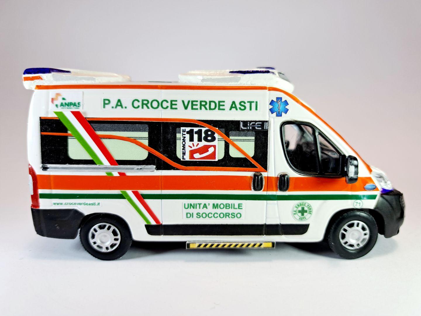 FIAT DUCATO X250 CROCE VERDE ASTI