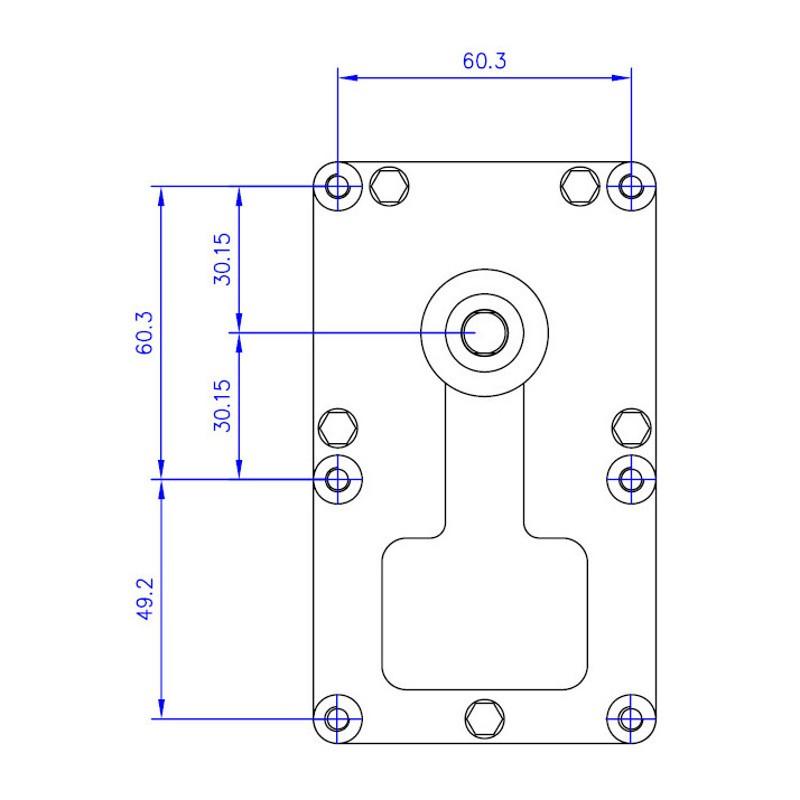 14702011 MOTORIDUTTORE 1 RPM  STUFA CALDAIA A PELLET  CON ALBERO 9,5   ROTAZIONE ORARIA