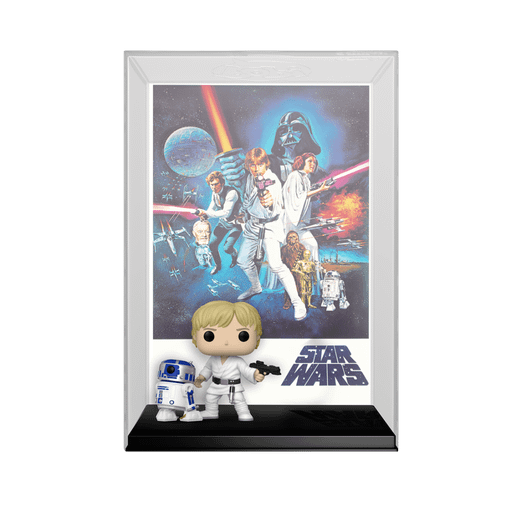 Luke Skywalker with R2-D2 - Star Wars - Funko Pop! Movie Posters #02