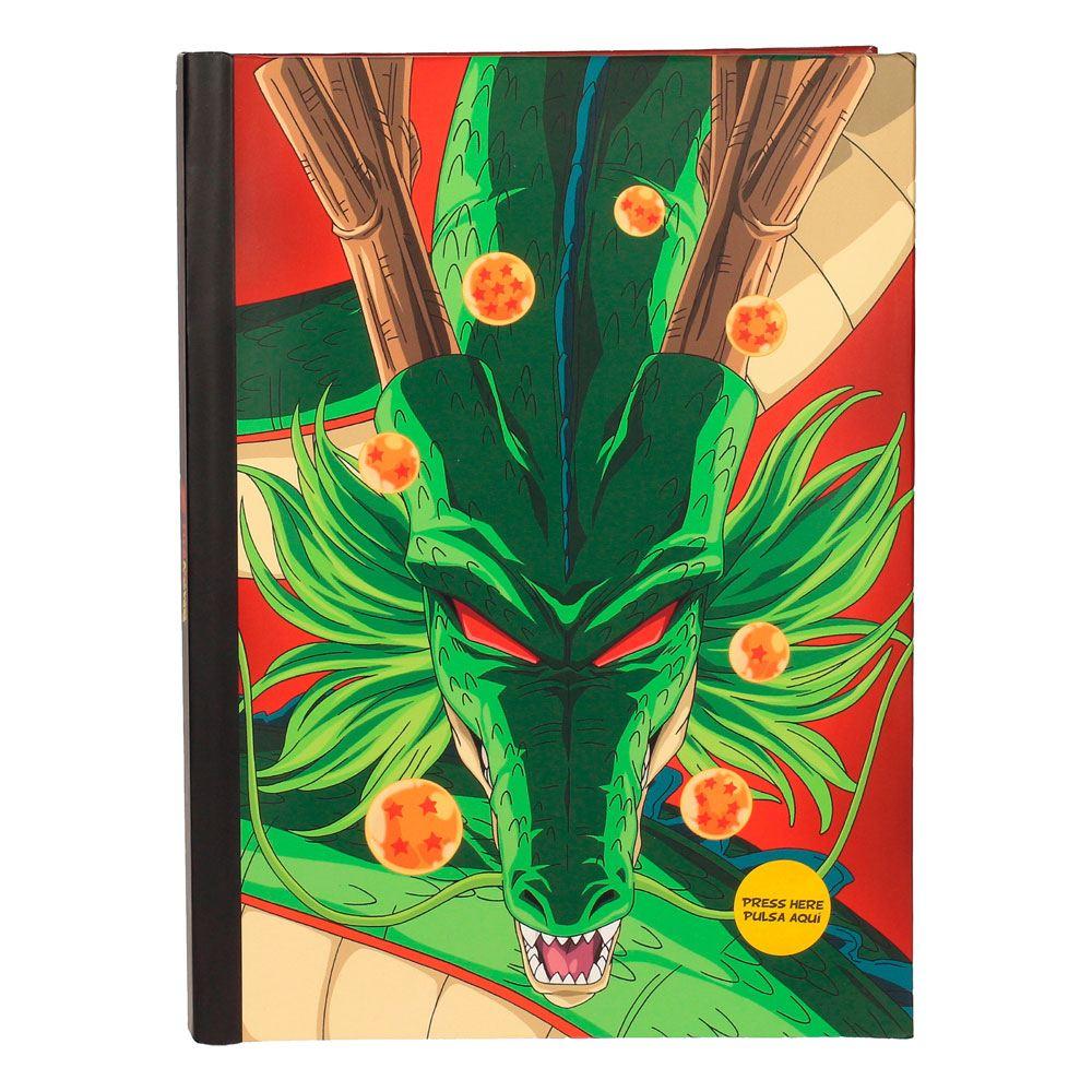 Quaderno Dragon Ball con LED - Drago Shenron