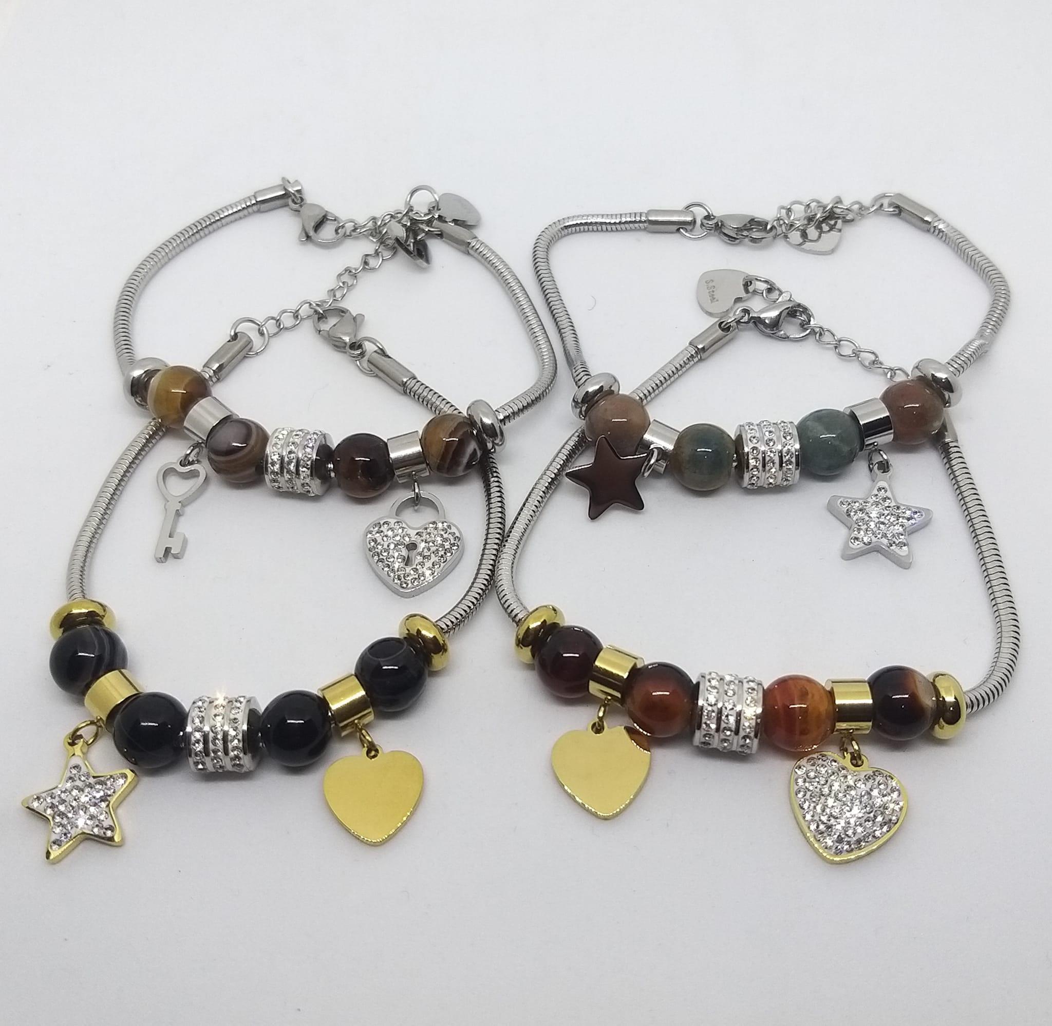 CONFEZIONE 4 PEZZI BRACCIALI