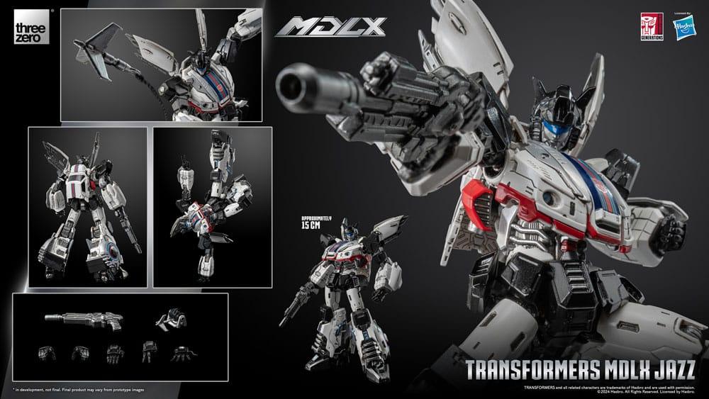 ThreeZero JAZZ Transformers MDLX Autobot ACTION FIGURE Robot