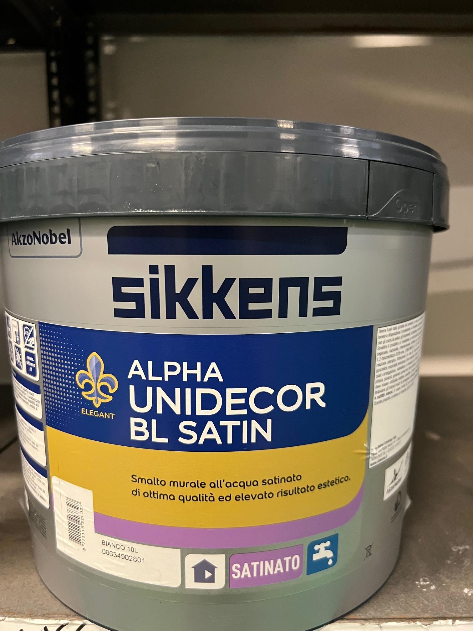 Sikkens Alpha Unidecor BL Satin - Bianco Lt. 10