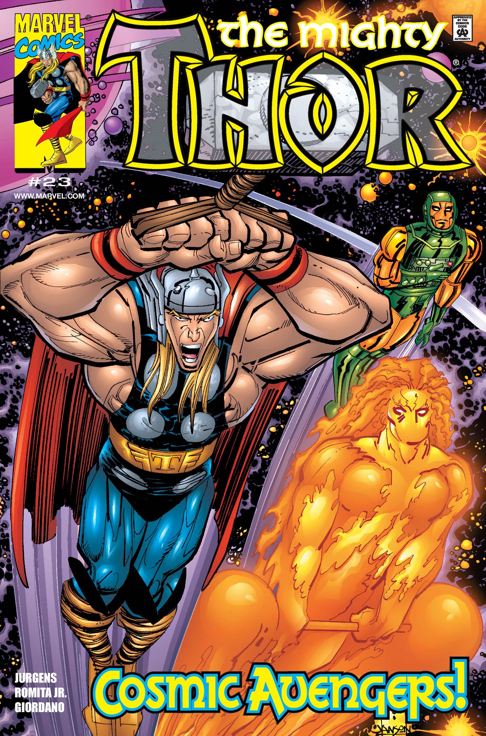 THOR #20#21#22#23 - MARVEL COMICS (2000)