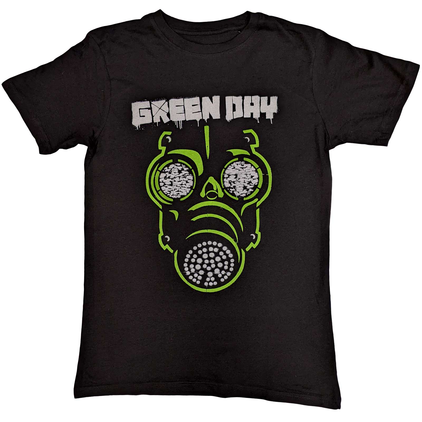 T-shirt Green Day mask