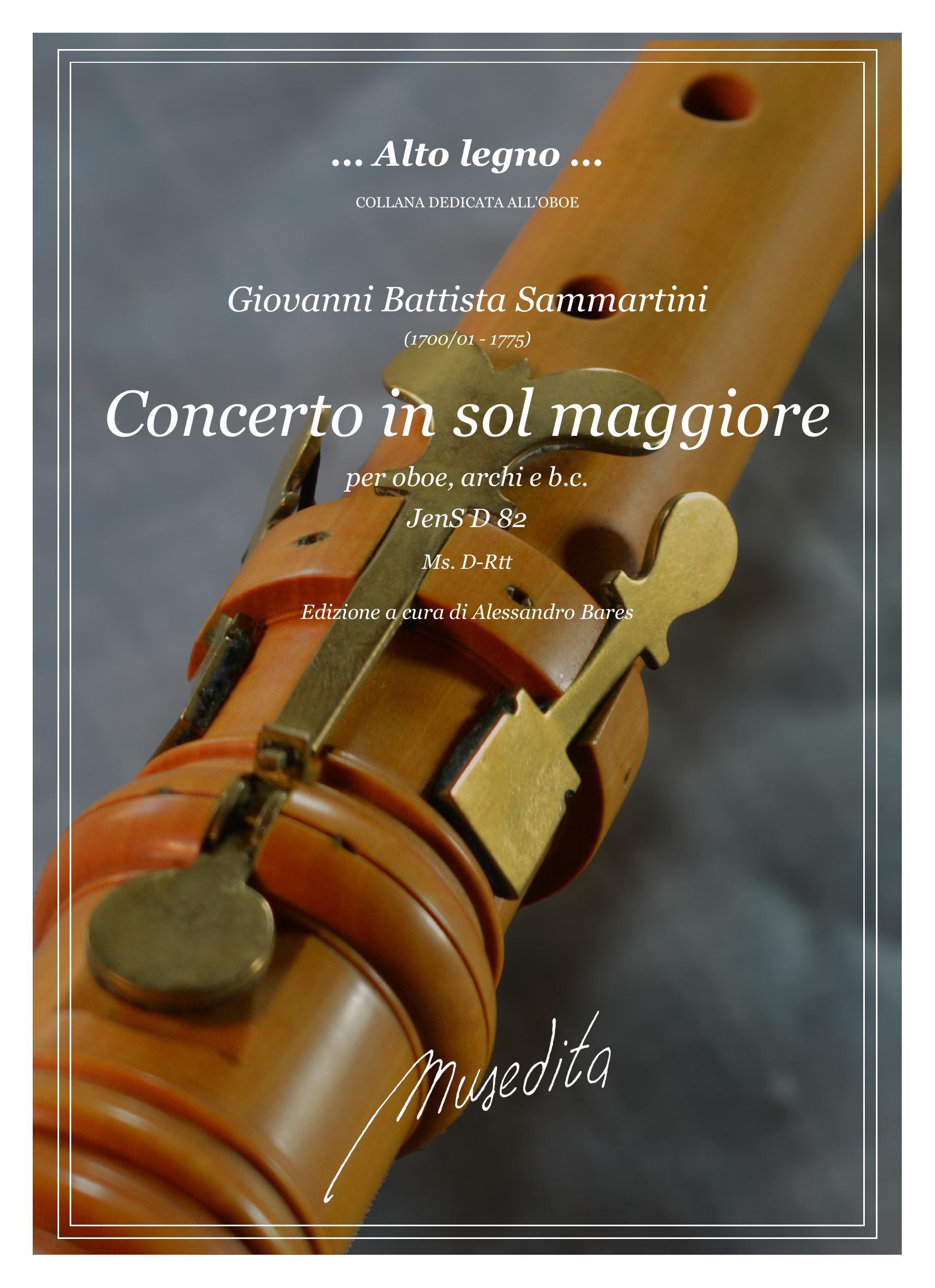 G.B.Sammartini: Concerto in sol maggiore (Ms, D-Rp)