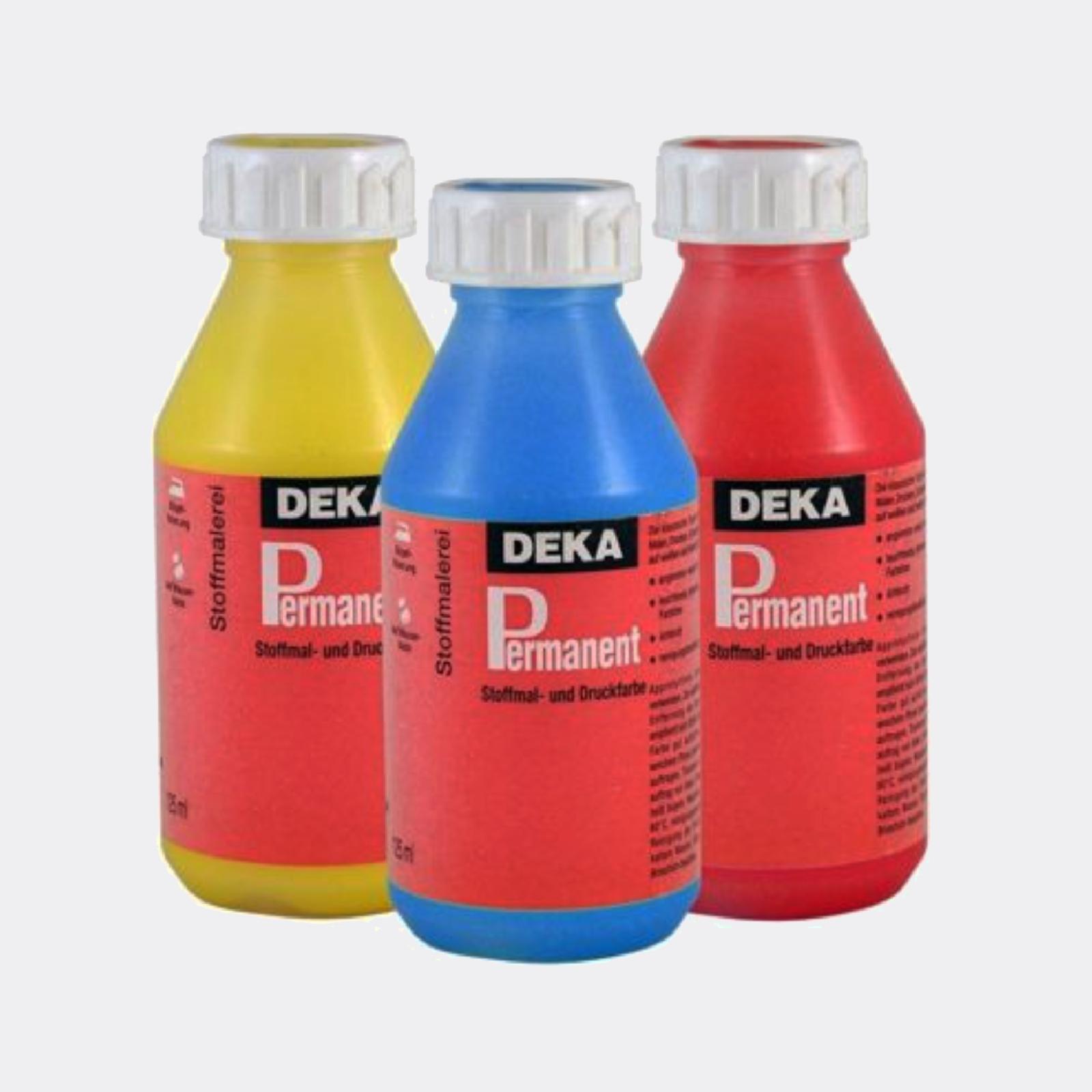 DEKA - Permanent - Colori per pittura su tessuto permanenti 125 ml