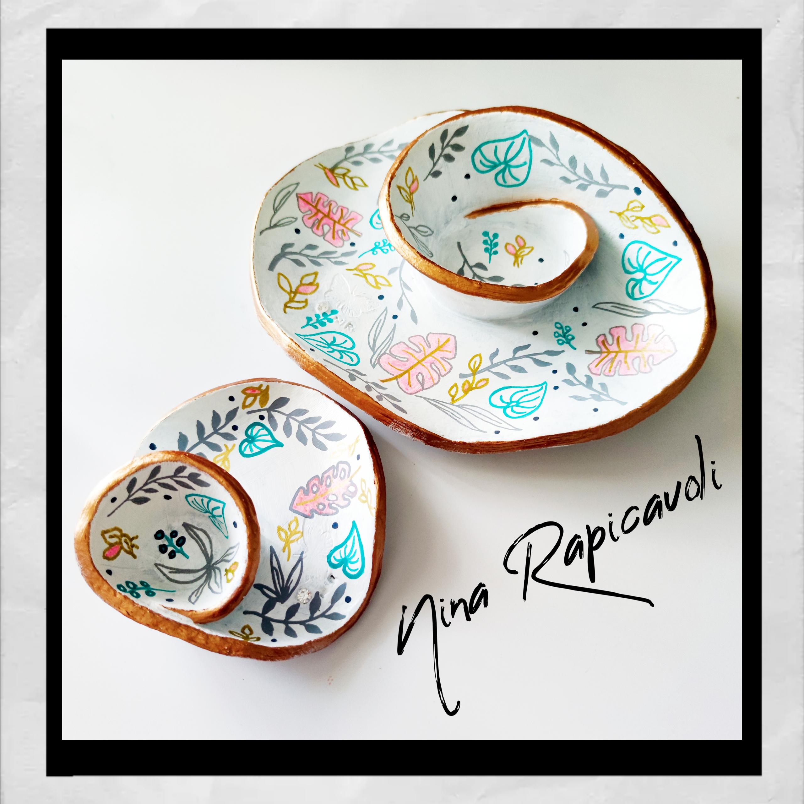 Ceramiche piattini Circle/Circle saucer ceramics