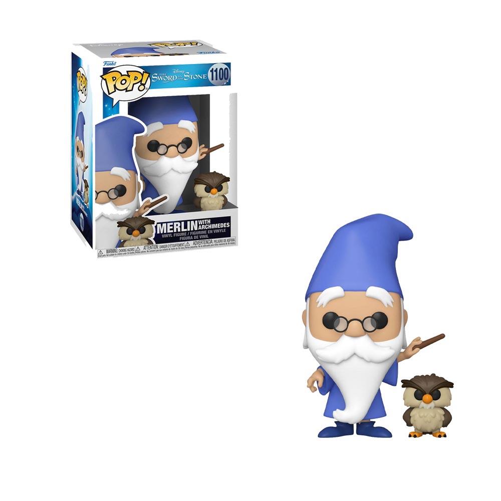 Funko Pop 1100 - Merlin with Archimedes