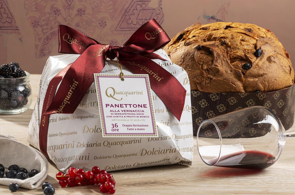 Panettone Quacquarini alla Vernaccia di Serrapetrona