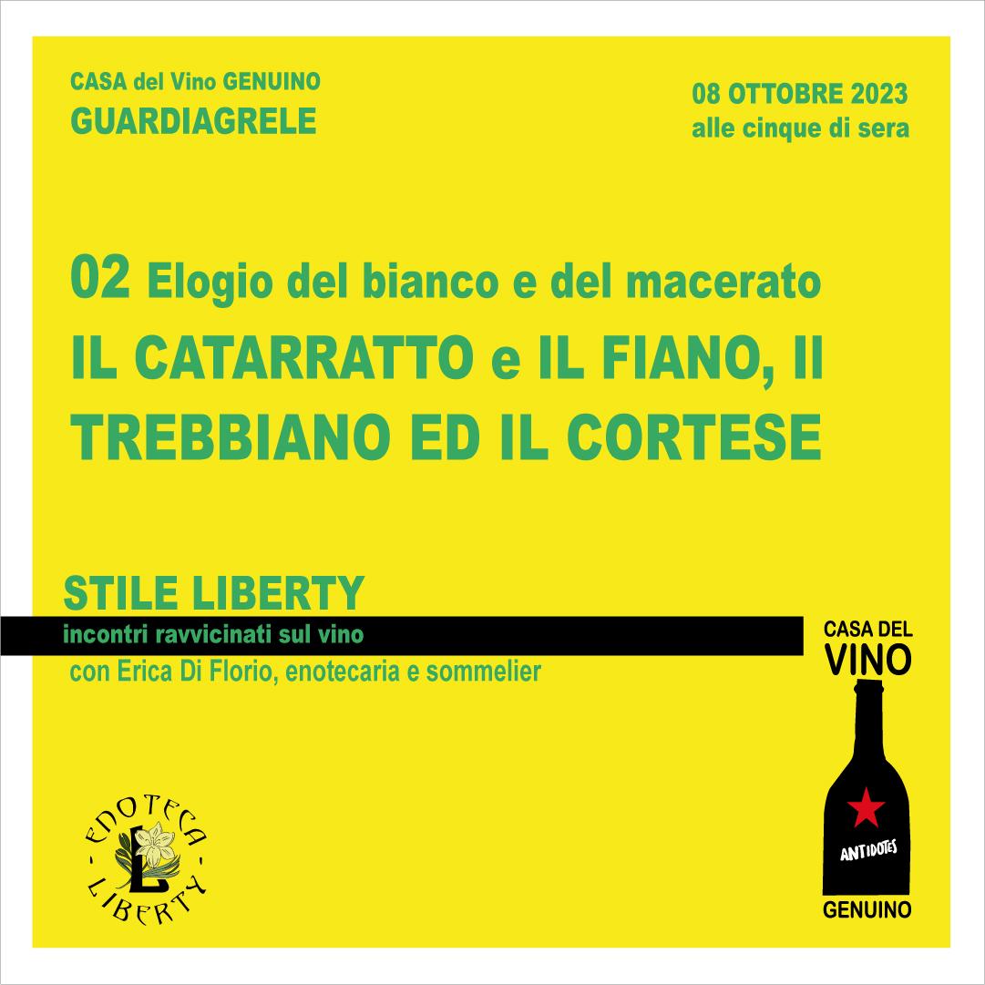 STILE LIBERTY – Incontri ravvicinati sul vino -  02/L'ELOGIO
