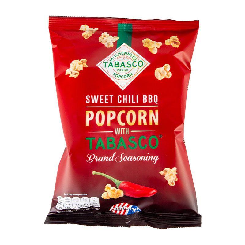 JIMMY'S POPCORN TABASCO SWEET CHILI BBQ 24GR