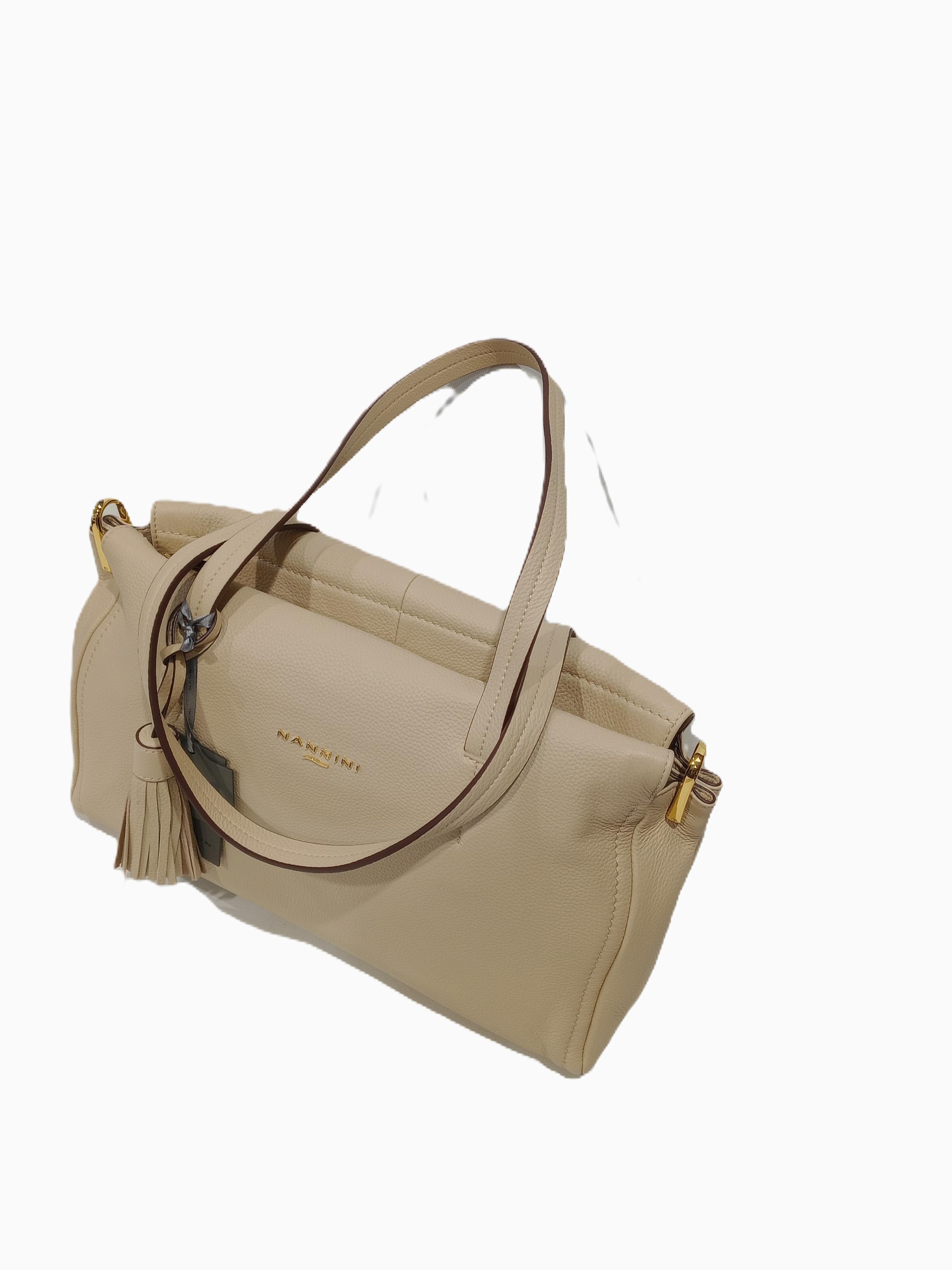 Nannini 17420 Borsa da donna modello Shopping in pelle