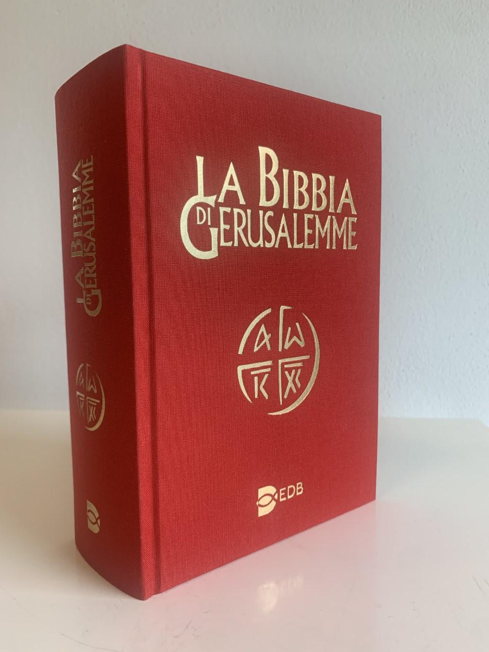 La Bibbia di Gerusalemme - Edizione in tela rossa con cofanetto