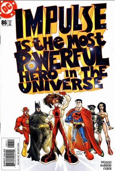 IMPULSE #86#87#88#89 - DC COMICS (2002)