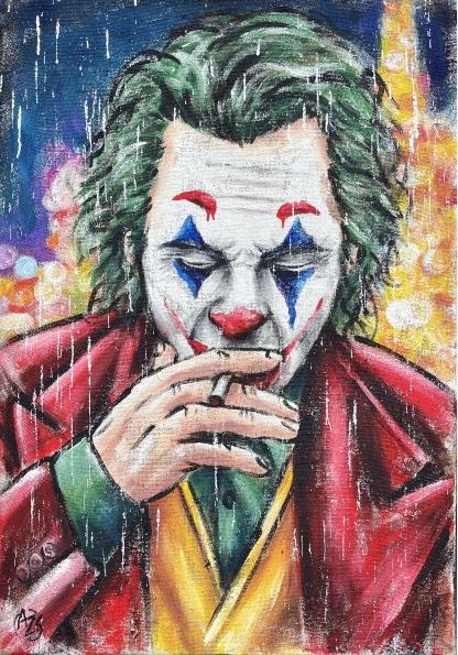 Joker Sotto la Pioggia