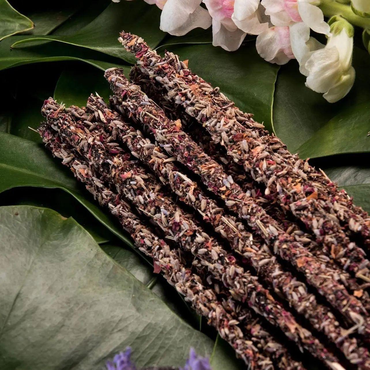 Incenso Naturale Botanico Fiorito "Lavanda&Rosa"