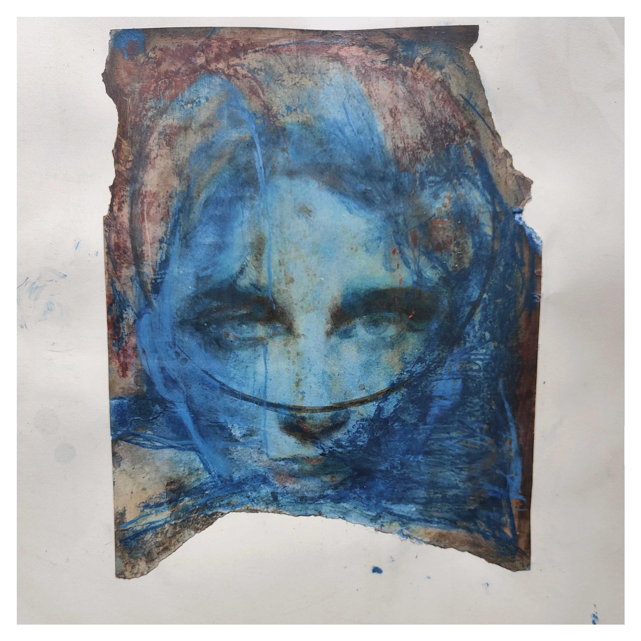Velluto blu, disegno su carta, pastelli olio, Simona Fedele artista, Italy, disegno, pastelli ad olio, carboncino, studio d'artista