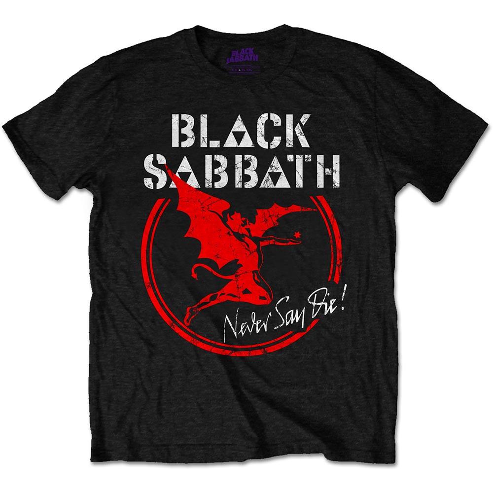 T-shirt Black Sabbath Never Say Dye
