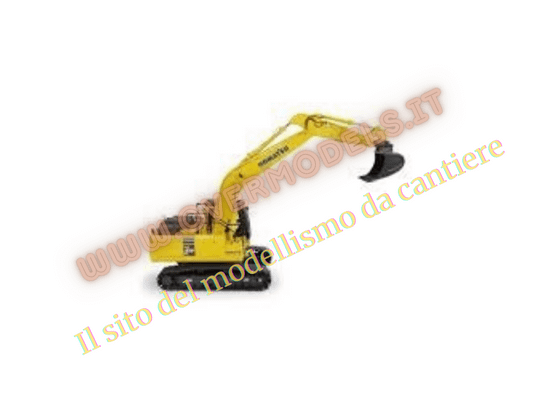 MODELLINO ESCAVATORE CINGOLATO KOMATSU PC210LC-11