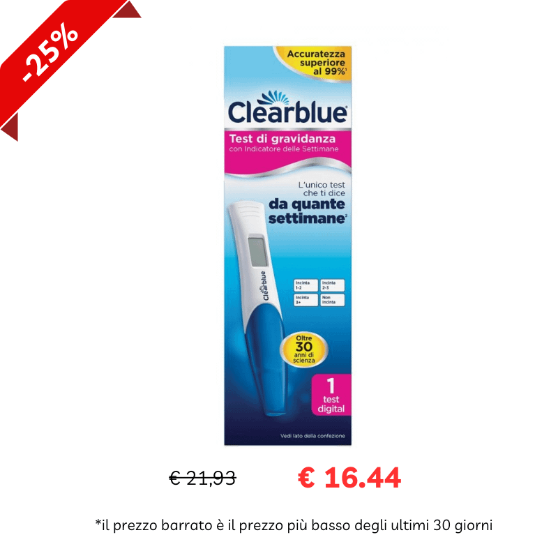 Clearblue Test di Gravidanza con Indicatore delle Settimane