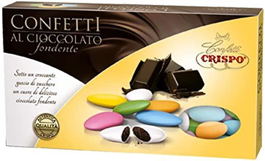 Confetti Cioccolato Fondente Assortiti Crispo 1Kg