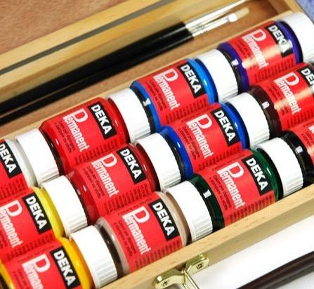 DEKA - Permanent - Colori per pittura su tessuto permanenti 25ml