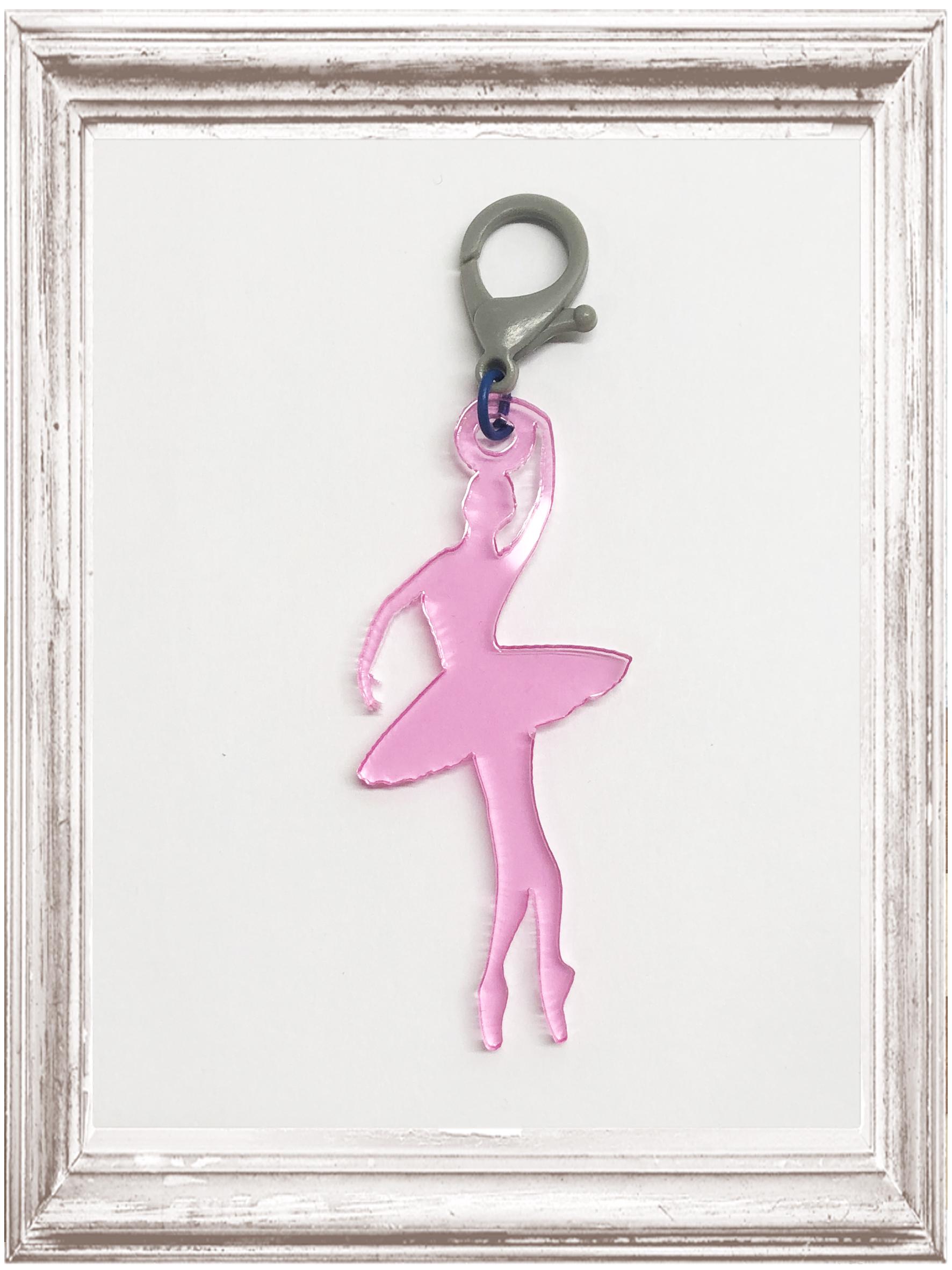 Medium ballerina plexy charm (h7,5cm)