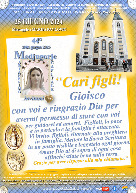 MEDJUGORJE  LAST MESSAGES