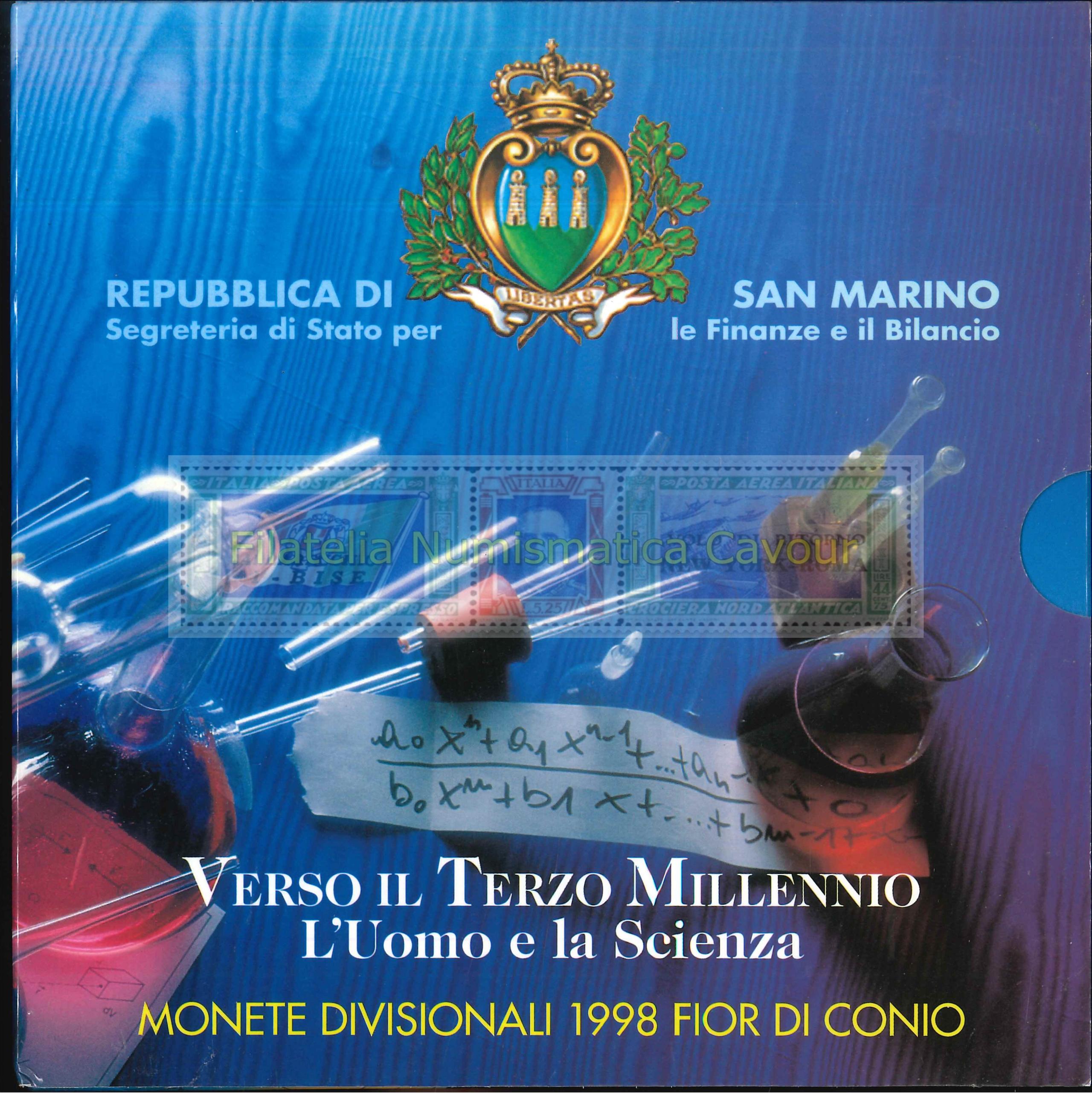 1998 - FDC DIVISIONALE + 1000 L. ARGENTO