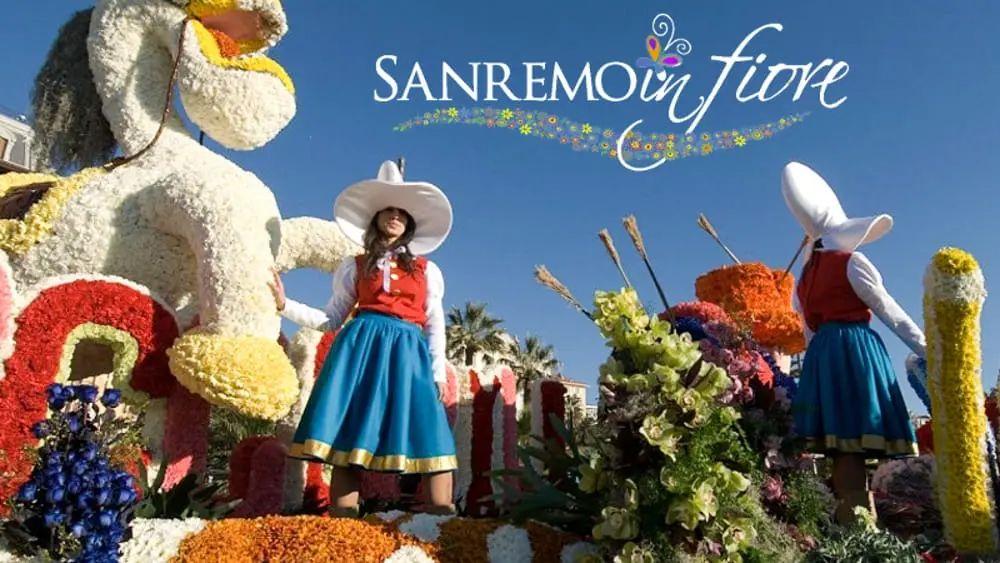 SANREMO: l’unica e spettacolare Parata dei Fiori - Domenica 24 marzo