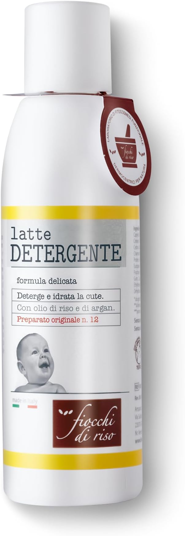 Fiocchi di Riso - Latte DETERGENTE - 140ml - DETERGENZA NEONATI