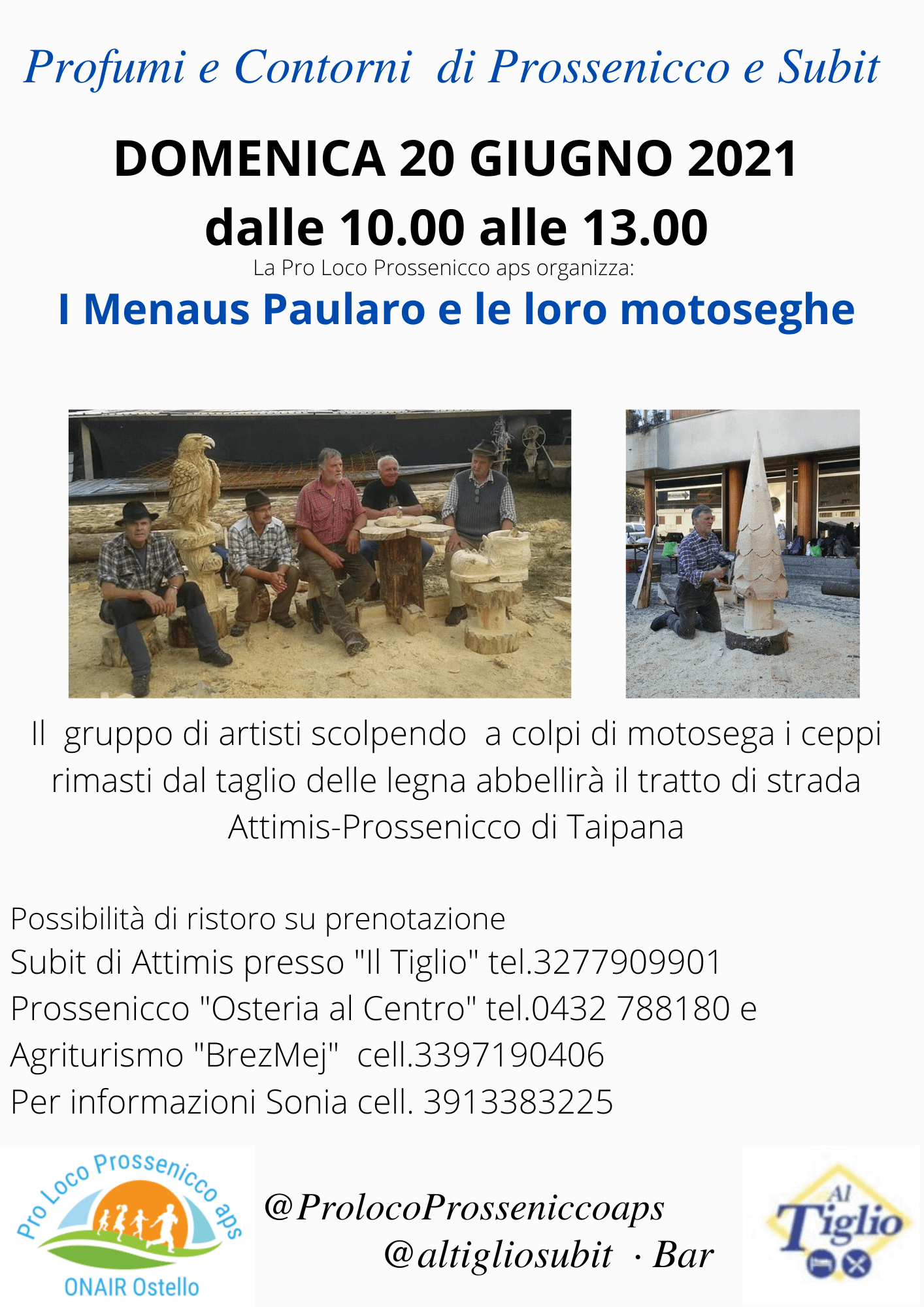 I Menaus di Paularo, artisti del legno