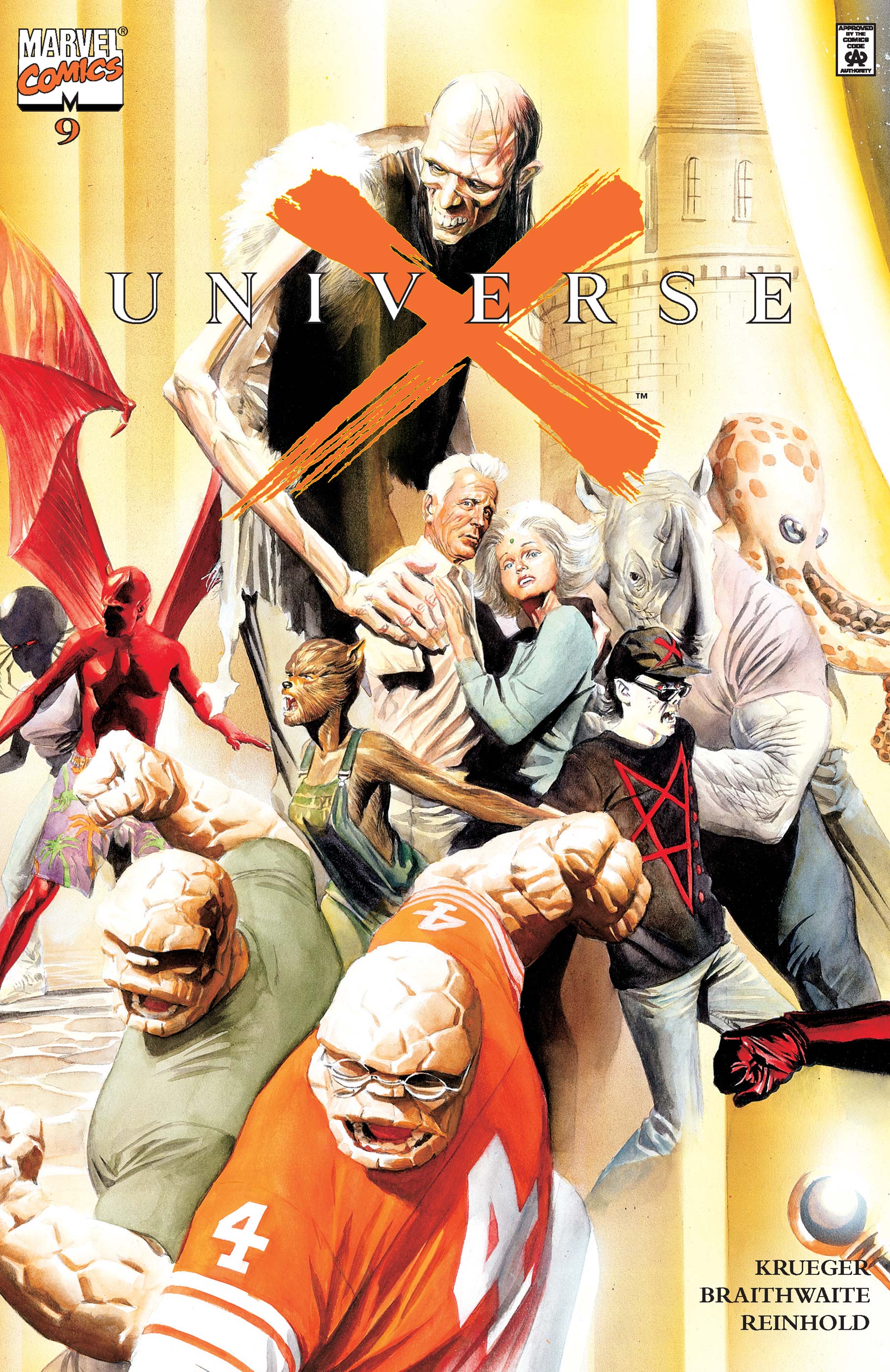 UNIVERSE X OMNIBUS UNIVERSE X #9#10#11#12 UNIVERSE X: BEASTS  - MARVEL COMICS (2001)
