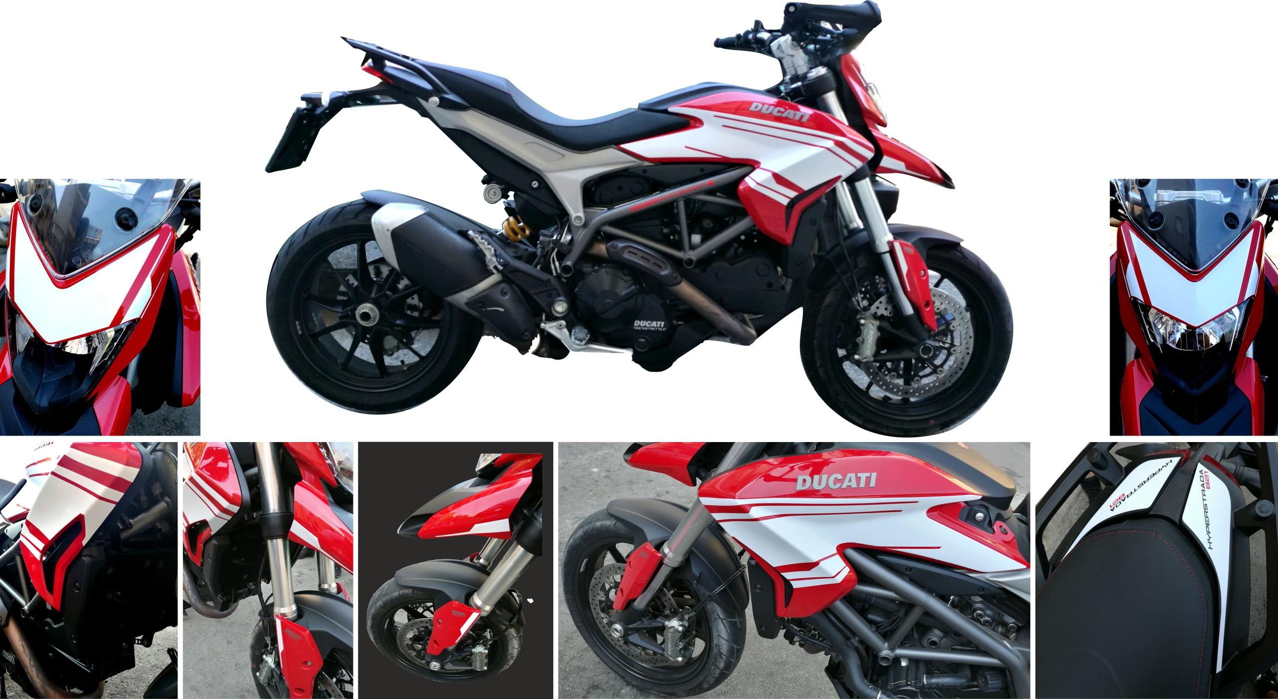 KIT COMPATIBILE PER DUCATI HYPERMOTAR HYPERSTRADA 821 - 939